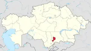 Lage in Kasachstan