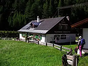 Talhütte Zwieselstein
