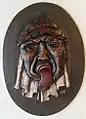 Maske des Talibasch (Gipsabguss)