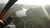 Gesamtblick auf die Talsperre