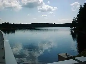 Talsperre Weiterswiese bei Carlsfeld