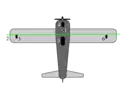 Tandemfahrwerk (engl. „tandem gear“)