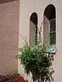 Seitliche Kirchenfenster Tannenhof.