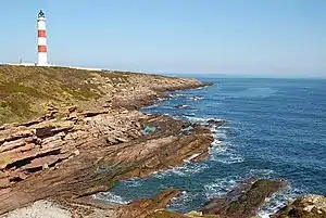 Leuchtturm und Landspitze Tarbat Ness
