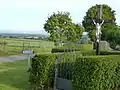 Blick ins Land am Ortsrand von Tarzy
