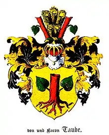 Stammwappen der Familie von Taube