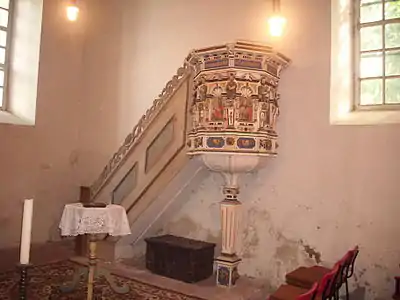Kanzel, Taufe