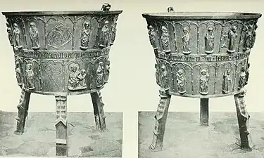Tauffünte um 1900