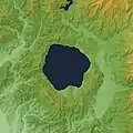 Caldera des Tazawa-Sees