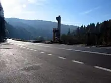E 60 bei Brașov, Rumänien