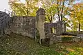 Das sogenannte Krönchen auf der vermutlich alten Burgkapelle