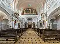 Innen: Blick vom Chor