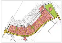 Telgte: Bebauungsplan Wohngebiet Süd-Ost (DGK 5), 2006. Planung: Wolters Partner