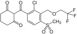 Strukturformel von Tembotrion
