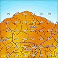 Jahresdurchschnitts­temperatur (2000)