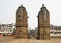 Begunia-Tempelkomplex im Dorf Barakar, Paschim Bardhaman District