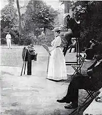 Charlotte Cooper, die erste Olympiasiegerin im Tennis