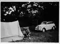 Kollund 1939: Camp des Verkehrsclubs FDM (Forenede Danske Motorejere)