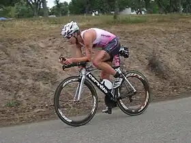 Tereza Macel im Wildflower Triathlon (2009)