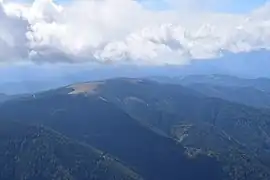 Blick vom Lenzmoarkogel nach Südwesten auf den Terenbachkogel