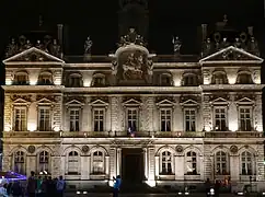 «Lichtspiele auf den Fassaden», Terreaux