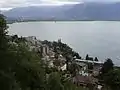 Territet am Ufer des Sees