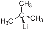 Struktur von tert-Butyllithium