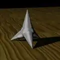 Modell eines japanischen Tetsubishi