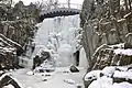 Teufelsbrücke im Winter