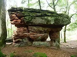 Teufelsschmiede südlich des Teufelstischs