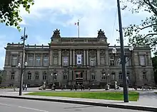 Gebäude für den Landesausschuss in Straßburg, 1892