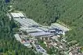 Telfs – Klammweg, Österreich: Bereich Aluminium: Verwaltung, Produktionshallen, Eloxalwerk. „Aluwelten“