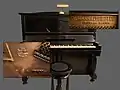 Sogenanntes Universalklavier, Th. Mann & Co., um 1925.