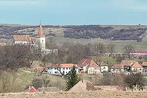 Ortskern des Dorfes