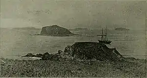 Historische Aufnahme der Bay of Isles (zwischen 1900 und 1918)