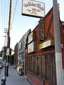 Der Jazz-Club The Baked Potato auf dem Cahuenga Boulevard