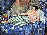 Das blaue Zimmer von Suzanne Valadon