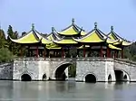 Shouxi-See und historische Stadt Yangzhou