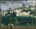 Édouard Manet:Das Begräbnis, um 1867