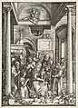 Maria in Gesellschaft von Engeln und Heiligen (Sacra Conversazione)