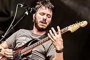 Sänger und Gitarrist Nils Wittrock