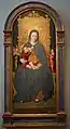 Thronende Madonna, von Ludovico Brea – 1494
