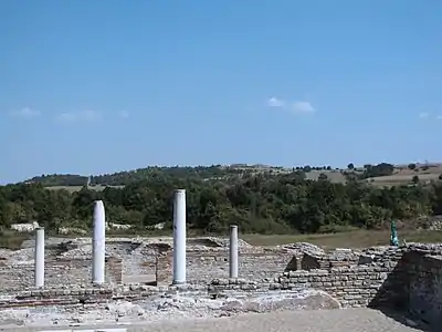 Galerius Grab am Horizont