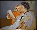 Mary Cassatt:The Reading Lesson