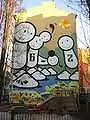 Mural von The London Police