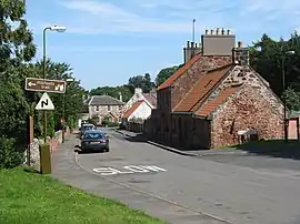 Hauptstraße von Garvald