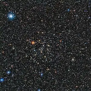 Aufnahme des offenen Sternhaufens IC 4651, erstellt mithilfe des MPG/ESO-2,2-m-Teleskop