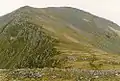 Auf dem Südwestgrat des Gleouraich, Blick zum Gipfel
