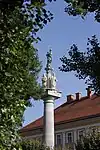 Levstik-Platz mit Mariensäule