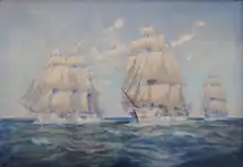Die Schulschiffe der Kaiserlichen Marine Stosch, Stein und Gneisenau 1896